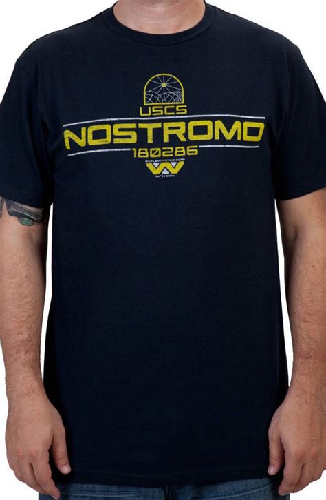 alien nostromo shirt|who owns nostromo ship.